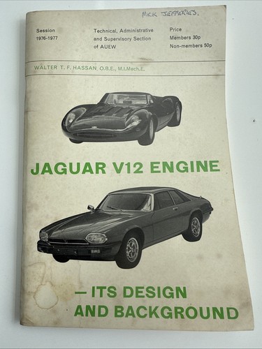 Jaguar v12 engine it - engine,