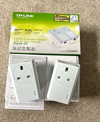 Link pa451kit av500 - tp-link, tl-pa451kit