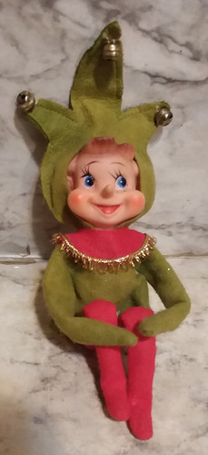 Vntg knee hugger christmas - knee,