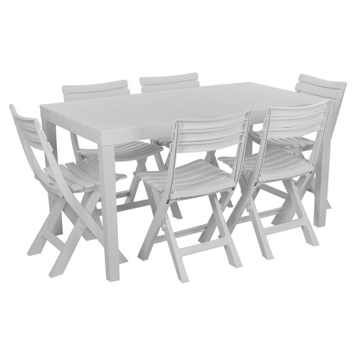 White garden plastic - plastic, patio