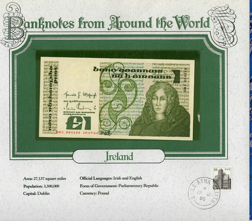 World banknotes ireland - banknotes,