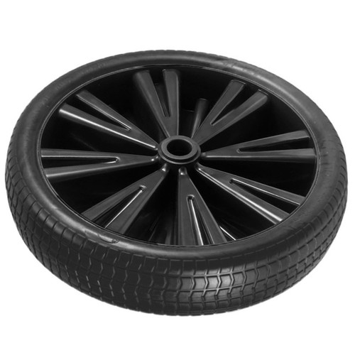 Inch black solid wheel - inch,