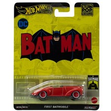 Hot Wheels Premium Pop Culture DC Batman - First Batmobile Car
