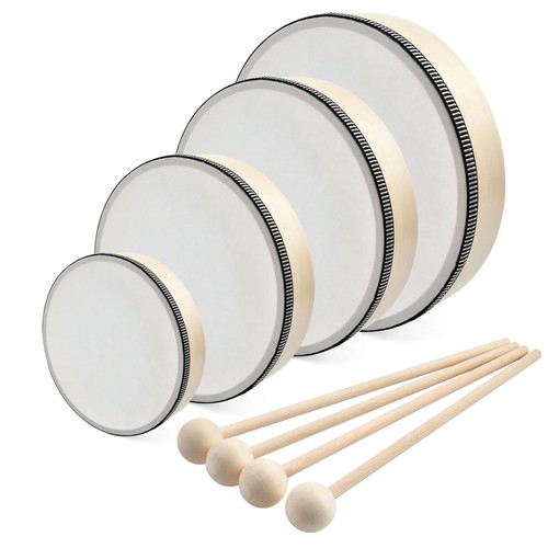 Sizes wooden hand drum - hand,