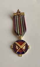 INDEPENDENT ORDER OF ODDFELLOWS STERLING SILVER GILT JEWEL MANCHESTER UNITY