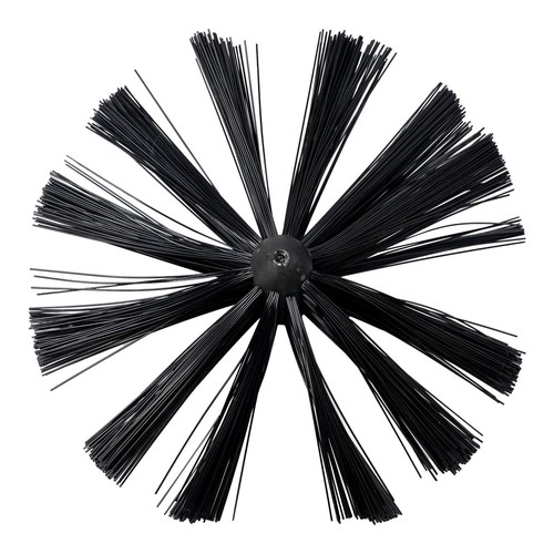 Chimney flue brush 200mm nylon - flue,