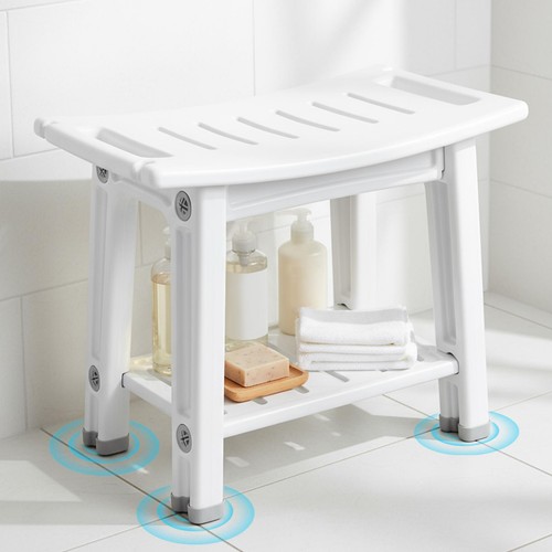 Corner shower stool - corner,