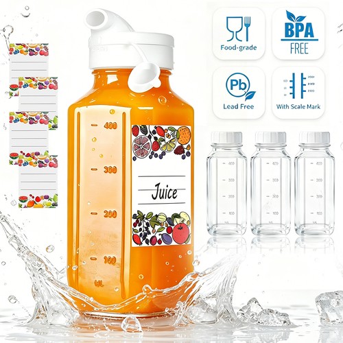 Pack milk storage bottles - 4,