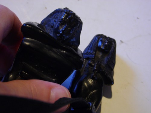 Black resin figures - , ancient
