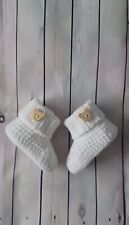 Bear Baby Booties 0-3 Months