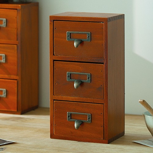 Desktop small wooden chest - small,