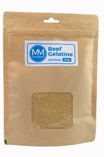 Beef Gelatine Powder 250G  240 Bloom  Unflavoured powdered gelatine or gelatin