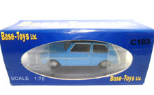 Base Toys 1:76 OO Gauge #C103 - 1960s Blue Austin A40 Farina Mint In Box
