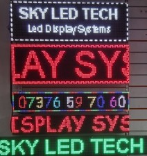 LED Moving Message Display