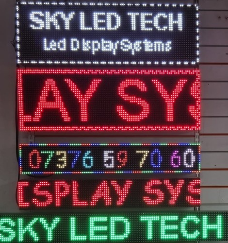 Led moving message - moving,