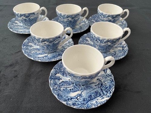 Blue white the - &, white,