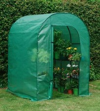 Gardman Greenhouse Growhouse Premium Walk-In +Shelf 195cm x 143cm x 143cm