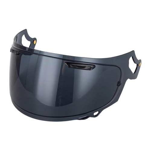 Black helmet visor - visor, shield