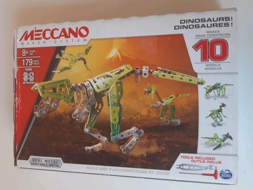 Meccano maker system dinosaurs - meccano,