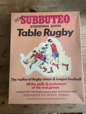 Vintage Subbuteo Rugby Set