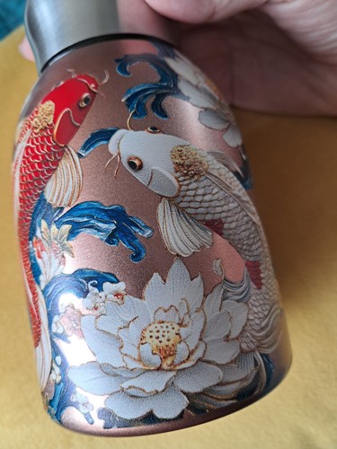 Mini stainess steel flask - , koi