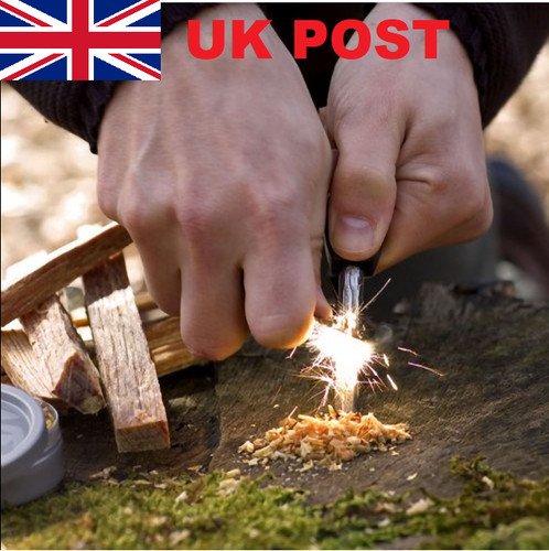 Survival fire steel flint - fire,