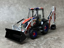 1: 32 JCB 3CX Excavator Loader Alloy Model 75th Anniversary Edition