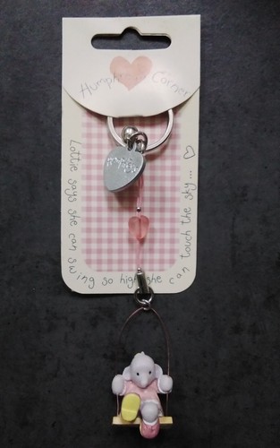 Humphrey corner lottie keyring - humphrey,