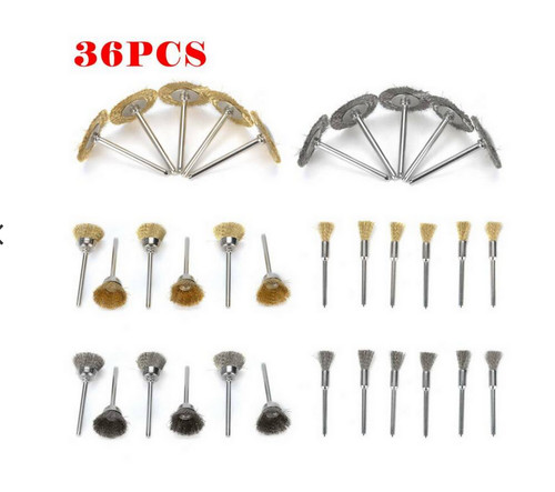 36pc rotary steel set - 36pc,