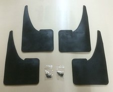 PEUGEOT MUDFLAPS PLAIN x4 - set of Mudflaps + fittings 207 - 208 ETC - EASY FIT