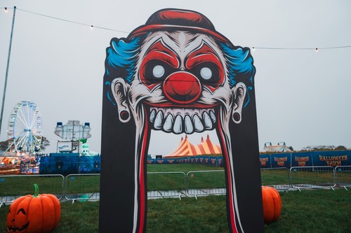 Clown mouth entrance arch - mouth, –