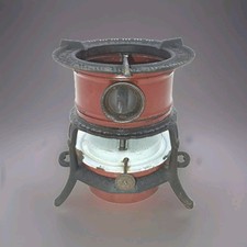 Antique GEORG HALLER cast iron