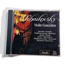 Tchaikovsky Dvorak: Violin Concertos (CD Album, 1995) Amadis 7084