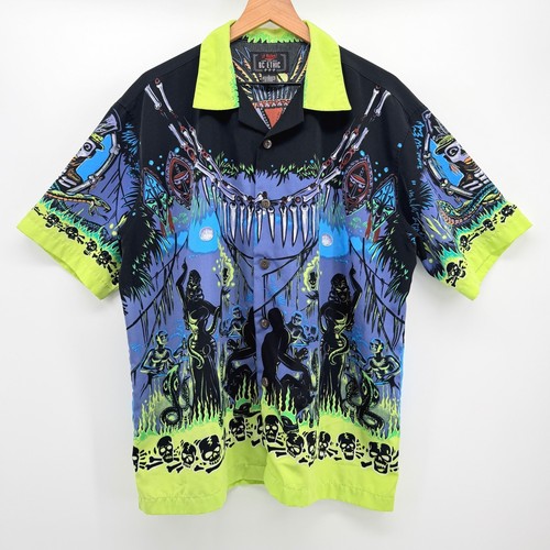 Rocka ethic shirt mens l - la,