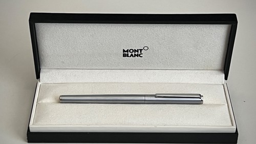 Montblanc slimline brushed