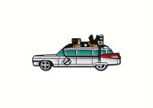 Ghostbusters ecto enamel pin - enamel,
