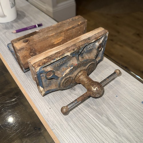 Record woodworking vice model - record,