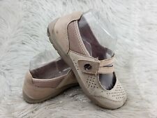 EARTH SPIRIT Beige Tan Casual Mary Jane Flats Shoes Size 7