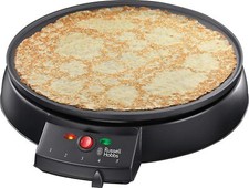 Russell Hobbs Crepe Pancake Maker 30cm Non-Stick Plate Tools Inc 1000W - 20920