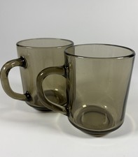 2 x Arc France Smoked Glass