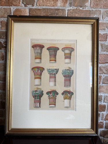 Antique egyptian column - antique,