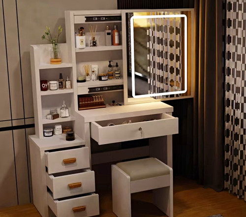 White dressing table 130cm - table,