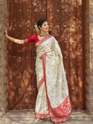 Saree designer with blouse - designer,