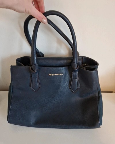 Rocha john navy handbag - rocha,