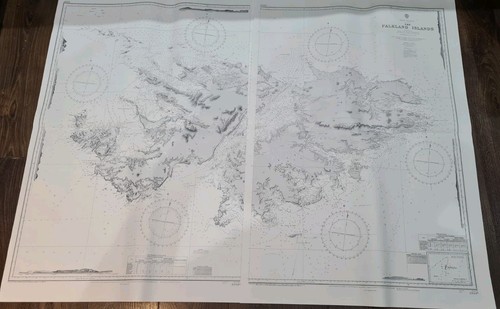 Vintage admiralty charts - charts,