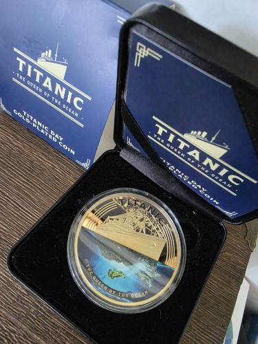 Titanic day anniversary gold - titanic,