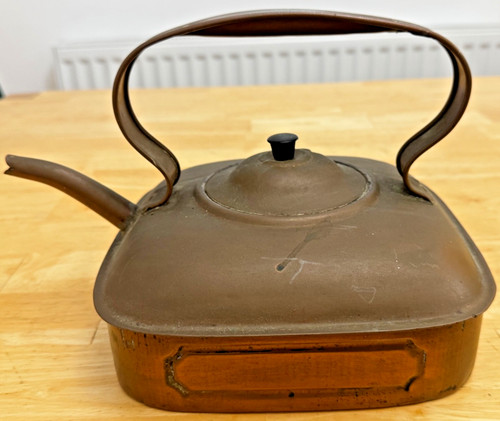 Vintage belling square copper - square,