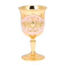  Zinc Alloy Wine Glass Colored
