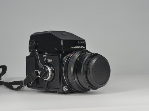 Early metal bodied bronica - metal,