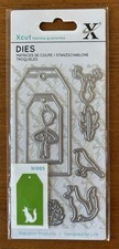 Docrafts Xcut Dies - Woodland Gift Tags - Fox, Bird, Leaf, Mushroom, Deer
